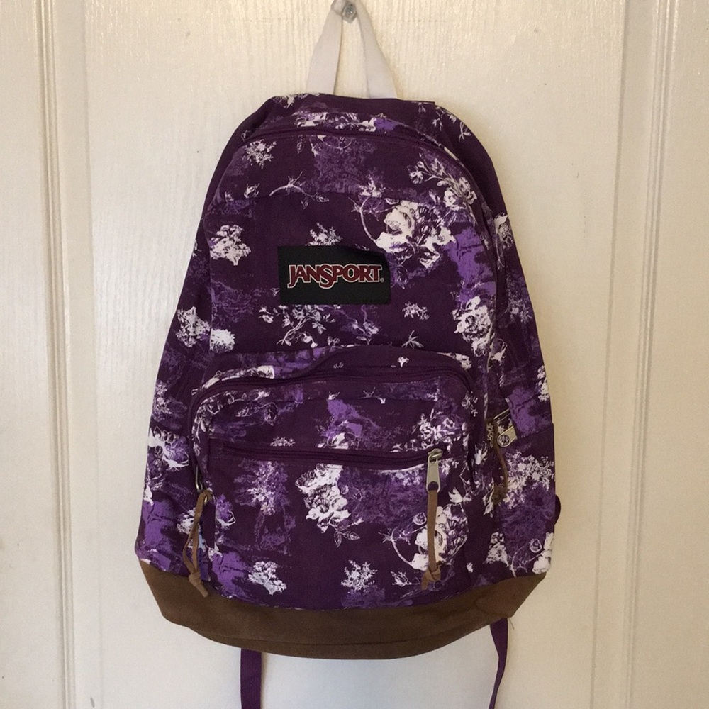 Jansport backpack floral print